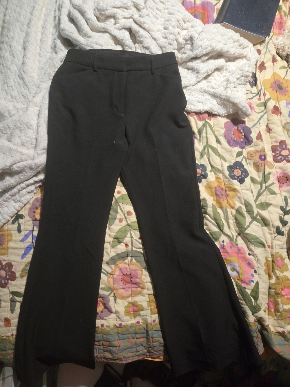 Express Black Boot Cut Dress Pants